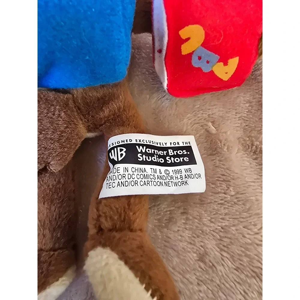 Warner Bros Studio Store 1999 Looney Tunes Wile E Coyote School Day Plush Sept